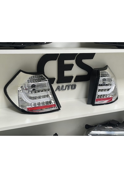 Bmw 1 Serisi E87 Uyumlu Şeffaf Led Stop Takımı Tak Çalıştır