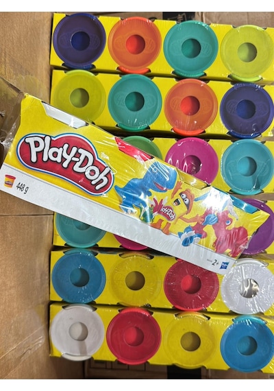 Playdoh Oyun Hamuru 4 Renk 1 Koli 16 Adet Mor