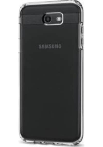 Spigen Galaxy J7 2017 İle Uyumlu Kılıf Liquid Crystal 4 Tarafı Koruma Şeffaf
