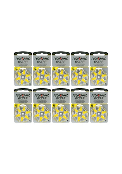 Rayovac Extra 10 Numara İşitme Cihazı Pili 6 x 10'lu