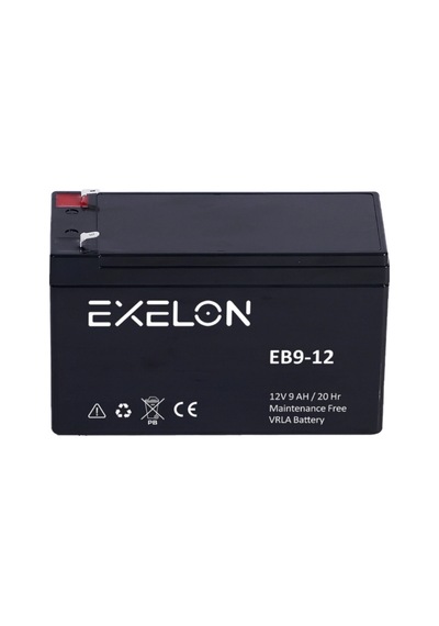 Exelon 9 Ah 12 Volt Akü