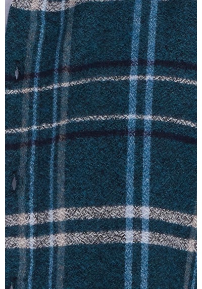 Tudors Erkek Slim Fit Dar Kesim Kareli Kışlık Oduncu Gömlek-42199 Mint Tudors Erkek Slim Fit Dar Kesim Kareli Kışlık Oduncu Gömlek-42199 Mint