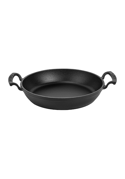 Lava Döküm Yuvarlak Sahan Döküm Demir Yekpare Çift Kulplu Çap(Ø)24cm.
