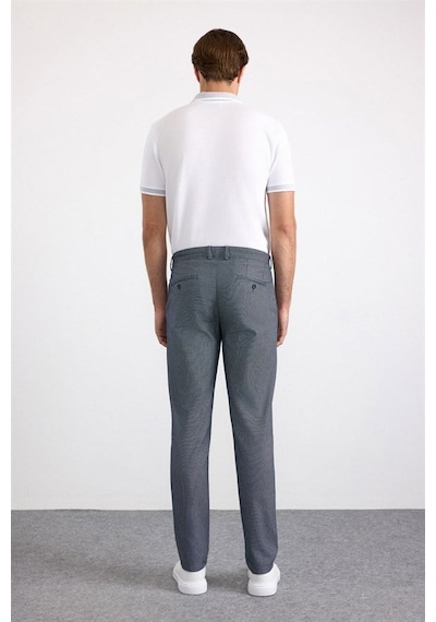 Süvari Lacivert Slim Casual Pantolon Pn2020500766-m09