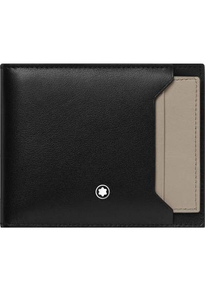 Mont Blanc Montblanc Meisterstück Selection Soft With Removable Card Holder Siyah
