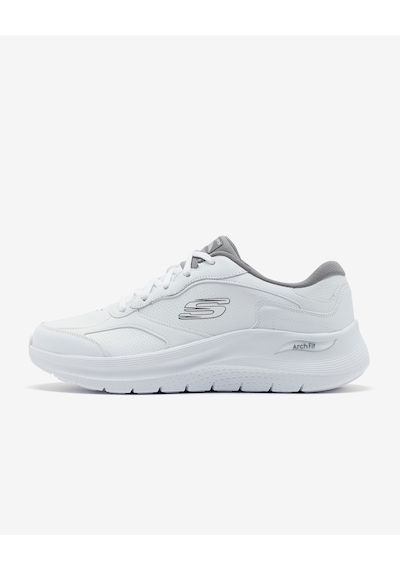 Skechers Arch Fit 2.0 - Safehouse Erkek Beyaz Spor Ayakkabı 232703tk Wgy Beyaz