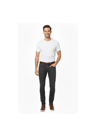 Erkek Silim Fit Jeans Model Pantolon 310 Bgl-st04976 Füme