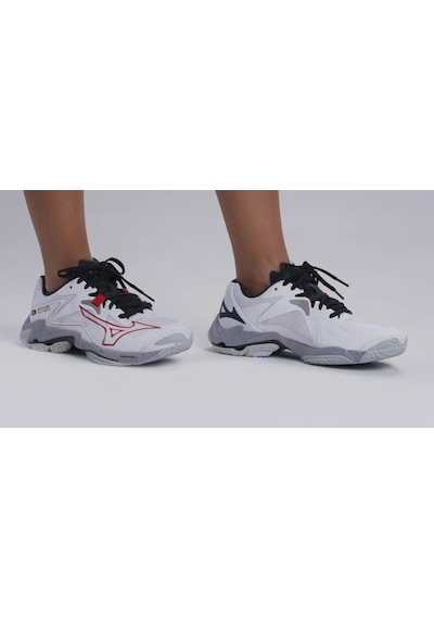 Mizuno Wave Lightning Z8 Erkek Voleybol Ayakkabısı Beyaz / Gri Çok Renkli