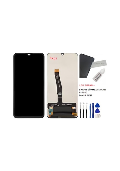 Tkgz Honor 20 Lite Lcd Ekran Dokunmatik Service Pack Lcd + B-7000 + Tamir Seti