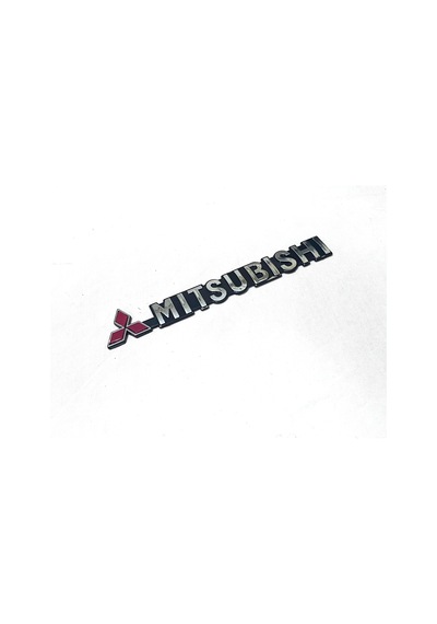 Mitsubishi Abs Krom Bagaj Yazı Arma Logo Car Trunk Lettering