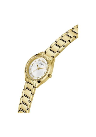Guess Gugw0767l2 Altın Kaplama Taşlı Kadın Kol Saati Altın