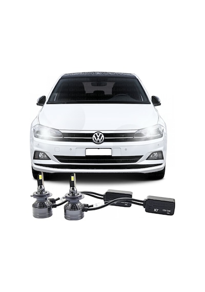 Vw Yeni Polo 7 Led Kısa Far Ampulü Ultra H7
