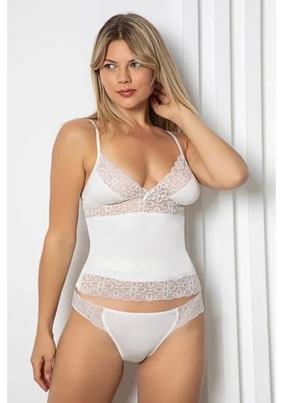 Alissa 604 Bayan Atlet Takımı Ekru