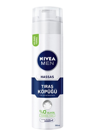 Nivea Men Tıraş Köpüğü Hassas 200 Ml