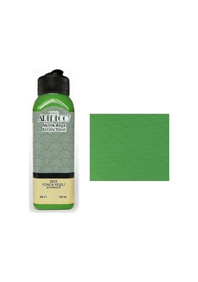 Akrilik Boya 140 Ml. Yonca Yeşili Tek Renk
