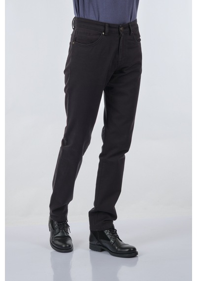 Legato Boru Paça Normal Bel Siyah Erkek Pantolon PNT24380 Siyah