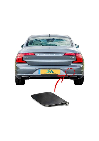 Volvo S90 Arka Tampon Çeki Demir Kapağı 2017 2025