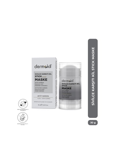 Dermokil Akne Karşıtı Stick Kil Maske 30 G