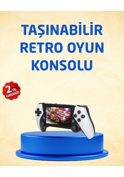 Lvsqvr 3d Ekranlı Mini Oyun Konsolu + Multimedya