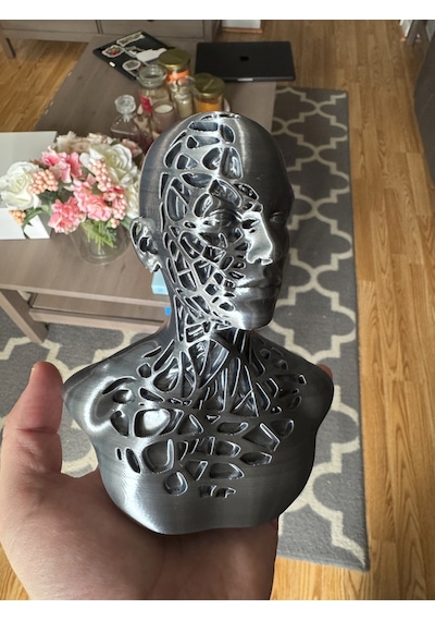 Salon Dekorasyonunu Tamamlayan Şık Hediyelik Dekoratif Obje Figür 15 Cm