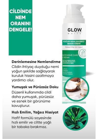 Glow Whıte Yoğun Nemlendirici Onarıcı Krem 50 Ml