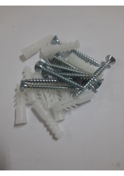 8mm 10 adet vida ve dübel