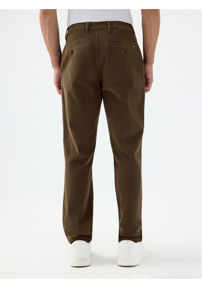 Relax Fit Erkek Pantolon Light Brown