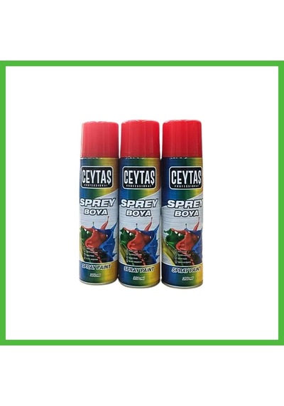 Vaveni Kırmızı Sprey Boya 200 Ml Arz