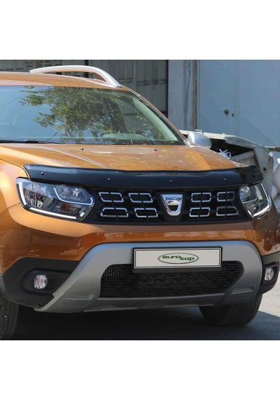 Cappafe Dacia Duster Ön Kaput Koruyucu Rüzgarlık 3Mm Abs 2018-
