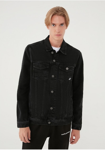 Mavi Drake Pro Koyu Gri Denim Ceket Regular Fit / Normal Kesim 010143-32231 Gri