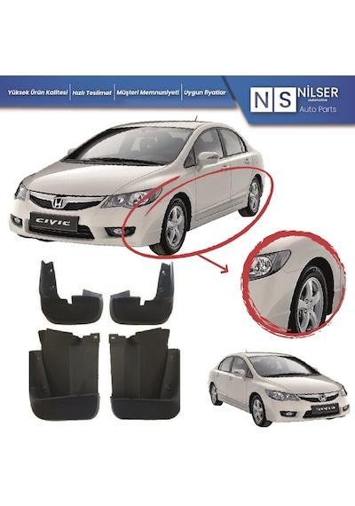 Honda Paçalık Civic 2006-2011 Fd6 Takım Honda Paçalık Civic 2006-2011 Fd6 Takım