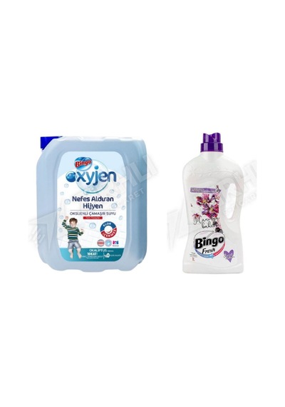 Bingo Çam.suyu Oksijen 4 L + Yüzey Tem. Fresh 2.5 Lt 2'li Set Diğer