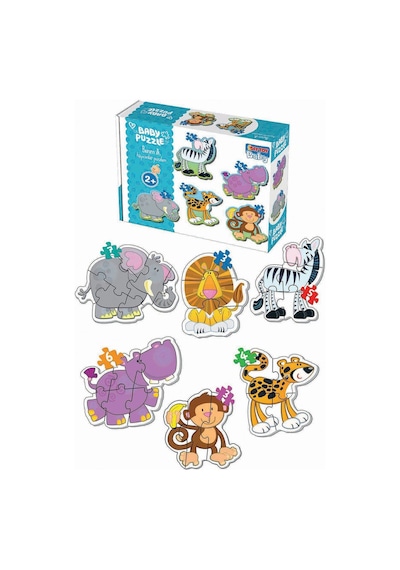 1703 Diytoy Baby Puzzle-Benim İlk Hayvanlar