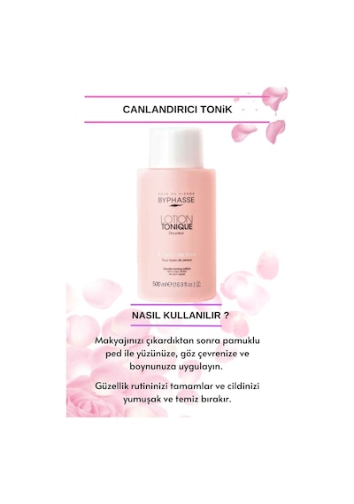 Byphasse Gül Özlü Canlandırıcı Tonik 500 ML