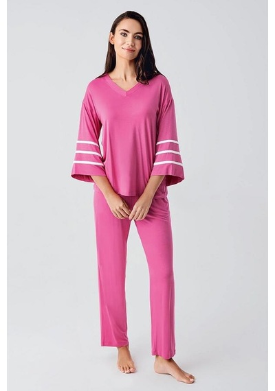 Artış 22111 Şeritli Pijama Takımı 001