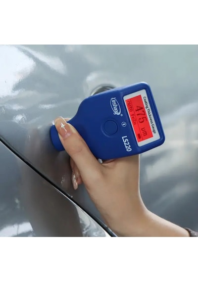 Linshang Ls220 Boya Ölçüm Cihazı 0-5000um Ölçüm Aralığı Demir Alüminyum Galvanizli Demir Ölçer Bluetooth'lu