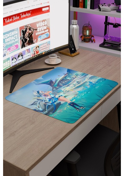Mualani Genshin Impact Anime Gacha V2 - 48x40 Xl Gaming Mouse Pad Fare Altlığı