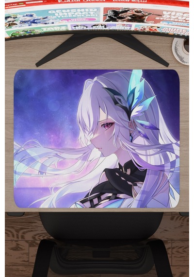 Skirk Genshin Impact Anime Gacha V4 - 48x40 Xl Gaming Mouse Pad Fare Altlığı