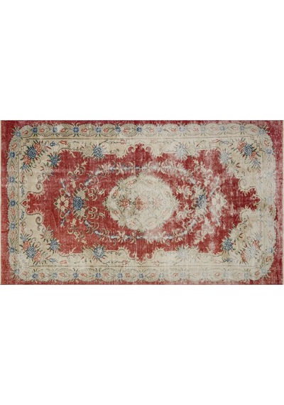Vintage El Dokuma Halı 173 X 290 Cm 8643
