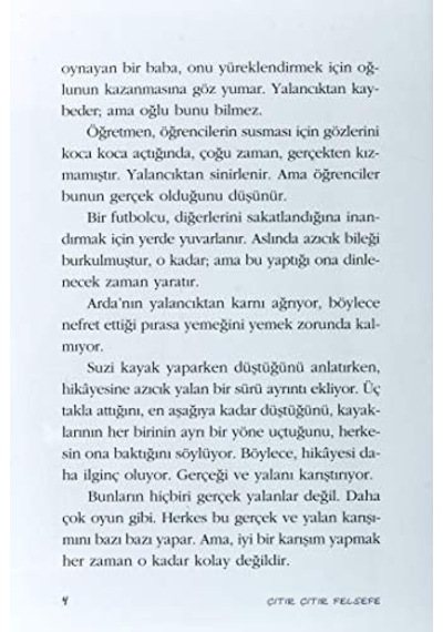 Çıtır Çıtır Felsefe 3 - Gerçekten Ve Yalancıktan