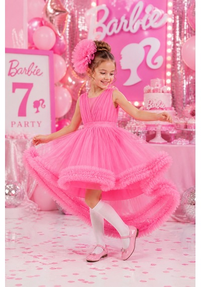 Babyhola Kuyruk Detaylı Kız Çocuk Prenses Elbise Grenli Kabarık Etek Özel Gün Abiye 6546 Fuşya Babyhola Kuyruk Detaylı Kız Çocuk Prenses Elbise Grenli Kabarık Etek Özel Gün Abiye 6546 Fuşya