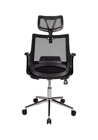 Ofisbazaar Buya Fileli Ofis Koltuğu Ergonomik Ve Modern Tasarım Siyah Fileli Siyah