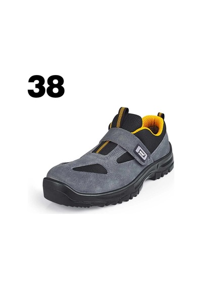Mey İthalat Sgs 1838 38 No Çelik Burunlu Süet İş Ayakkabı S1 Diğer