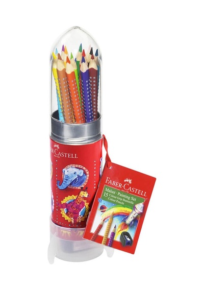Faber Castell Grip15'li  Roket Kuru Boya Kalemi 112457
