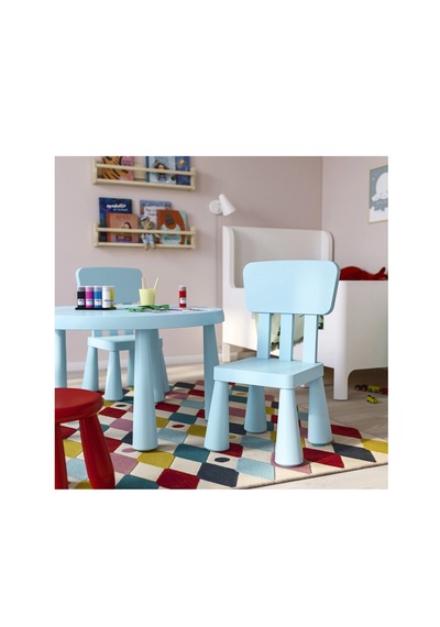Ikea Mammut Çocuk Sandalyesi , Açık Mavi