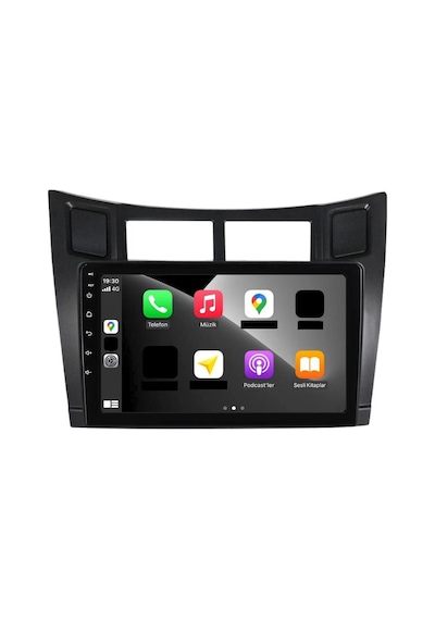 Toyota Yaris Android Multimedya Sistemi 4-64 Cadence 2005-2012 +360 Kamera 9"