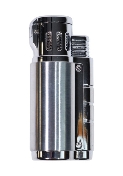 Parmida 3 Torch Pürmüz Gümüş Puro Çakmağı - Tr8960