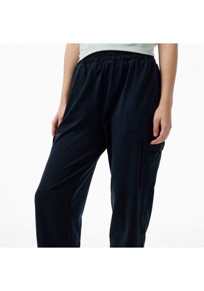 Under Armour Meridian Cargo Kadın Siyah Eşofman Altı 1382524 Siyah