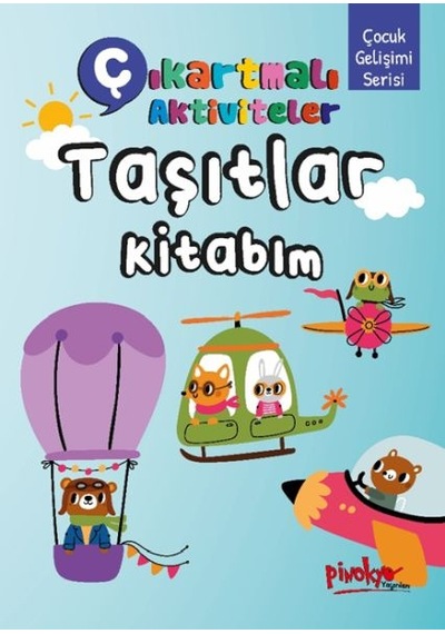 Çıkartmalı Aktiviteler Taşıtlar Kitabım - Ybve-666023