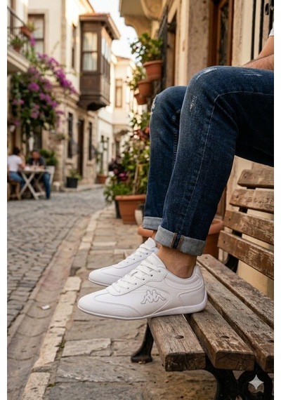 Kappa Kp-2081 Romana Rahat Erkek Spor Sneaker Ayakkabı Beyaz